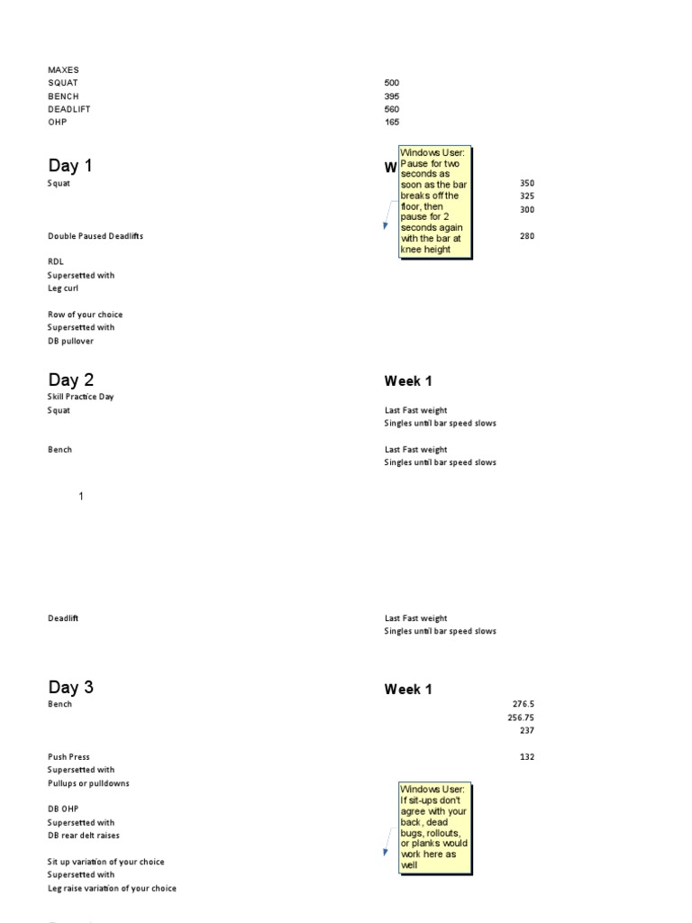 Greg Nuckols Powerlifting Program Guide | PDF | Athletic Sports ...