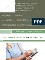 Sistem Dokumentasi Manual di Keperawatan