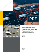 Autonomous and Connected Vehicles - Preparing For The Future of Surface Transportation PDF