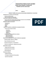 Temario Ii Quimestre Analisis 2019-2020