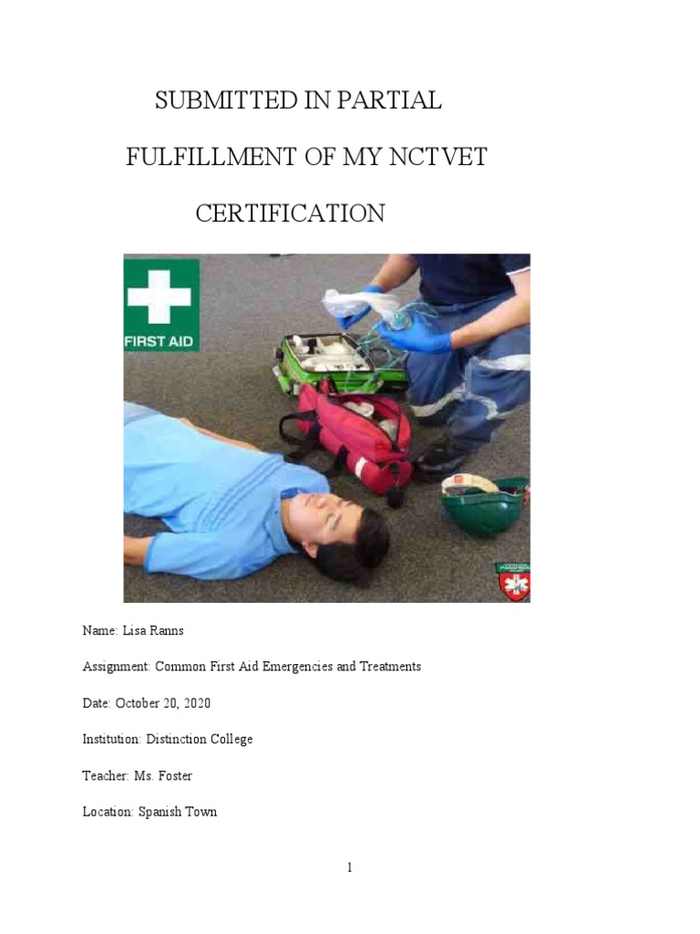 First Aid PDF Hyperthermia First Aid