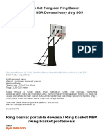 Berwyn Set Tiang Dan Ring Basket