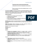 Habilidades Estrategicas para La Negociación Internacional