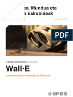 Unitate Didaktikoa "Wall-E"