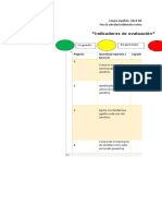 Rubrica de Evaluacion