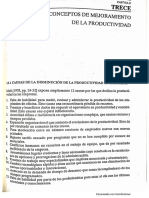 Conceptos de Mejoramiento de La Productividad