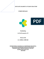 Posterior Cruciate Ligament Avulsion Fracture - Dr. Andika Ghifari