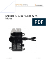 Enphase IQ 7, IQ 7+, and IQ 7X Micros