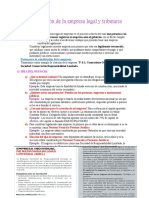 Constitución de La Empresa Legal y Tributaria Gestion