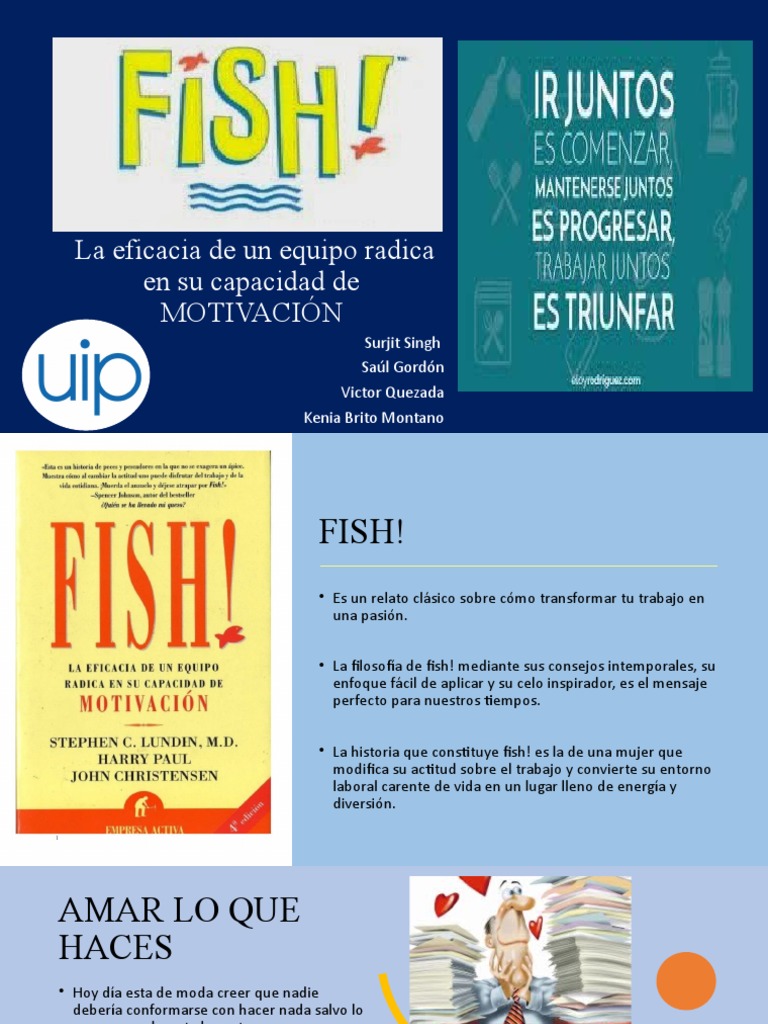 Fish! Completo | PDF | Motivación | Motivacional