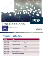 Pre Sessions: © 2012 AIRCOM International LTD