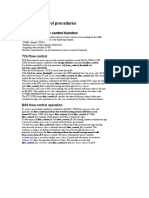 GSM Flow Control Procedures