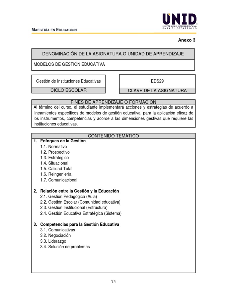 Modelos de Gestión Educativa 2025 | PDF | Evaluación | Red mundial