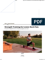 Strength Training For Lower-Back Pain Outside Online