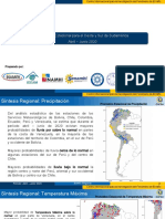 Pronostico Estacional Sudamerica AMJ 2020 PDF