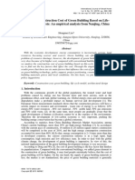 Evaluating Construction Cost of Green Building Based On Life-Cycle Cost Analysis: An Empirical Analysis From Nanjing, China