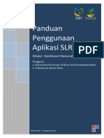 Panduan Penggunaan Aplikasi SLRT - Dashboard Nasional