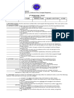 2ND Periodic (English) - Grade 9