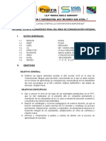 Informe Técnico Pedagógico Comunicación Adele