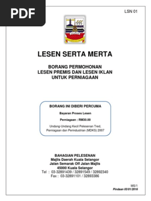 Borang Serta Merta Terbaru Pdf Pdf