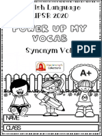 Power Up Your Vocabulary - Synonyms - Pupil's PDF