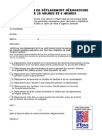 15 12 2020 Attestation de Deplacement Derogatoire