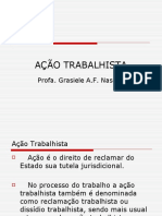 AÇÃO TRABALHISTA