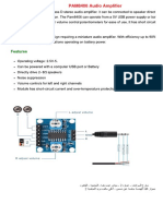 PAM8406 Audio Amplifier