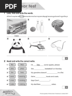 End-Of-Year Test PDF