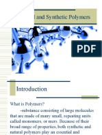 Natural and Synthetic Polymers