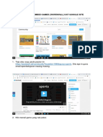 Cara Untuk Embed Games in Google Site
