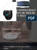 Configuracion de Mouse y Teclado