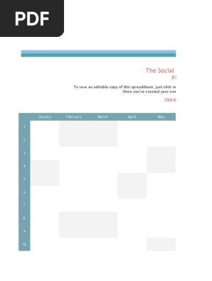 Copy of The Social Brilliant Editorial Calendar 