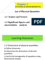 1.0 - L - SP105 - Physical Quantities and Measurement
