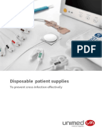 Unimed Disposable Patient Supplies-SpO2, ECG, EKG, TEMP Probe, Cuffs