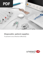 Unimed Disposable Patient Supplies-SpO2, ECG, EKG, TEMP Probe, Cuffs