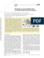 Synthesis of Highly Monodisperse Citrate-Stabilized Silver Nanoparticles of Up To 200 NM: Kinetic Control and Catalytic Properties