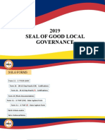 2019 Seal of Good Local Governance