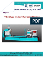 V Belt Type Extra Heavy Duty Lathe Machines