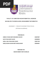 Fakulty of Computer and Mathematical Sciences Bachelor of Science (Hons.) Management Mathematics