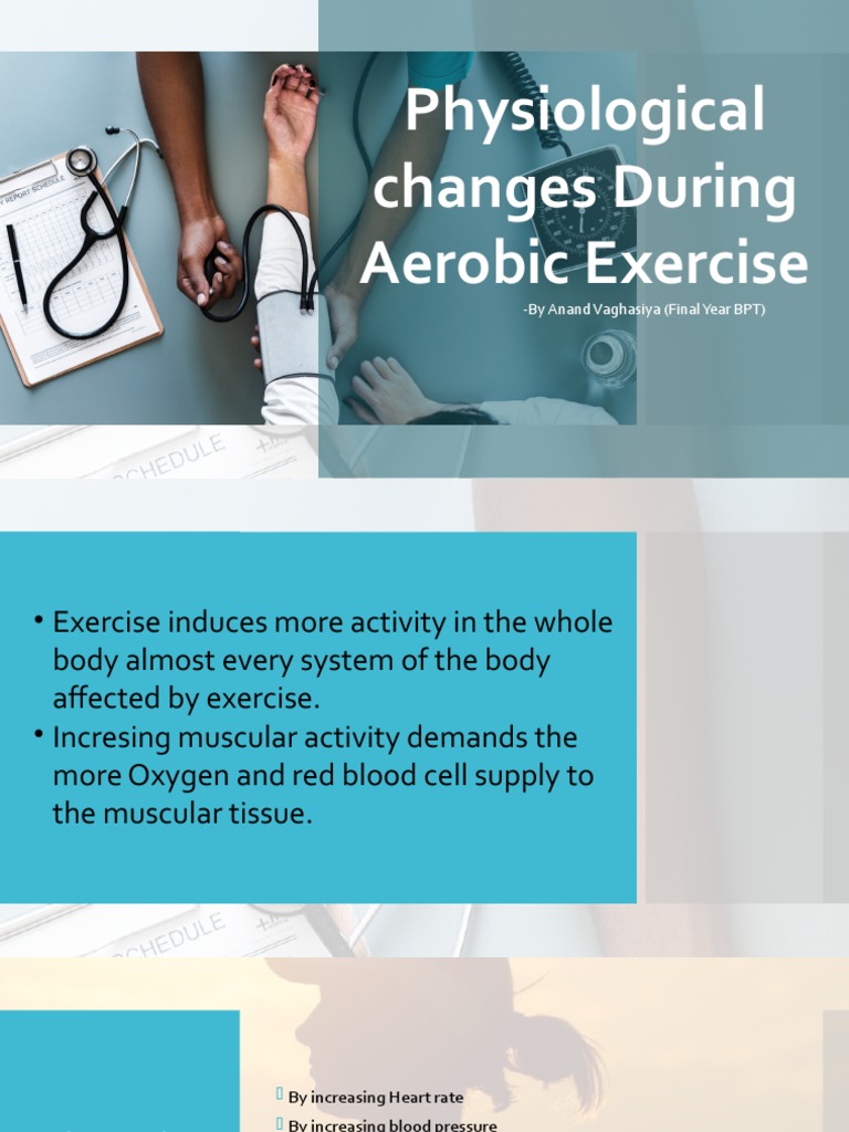 Physiological Changes in Aerobic Exercise | PDF | Vasodilation | Blood