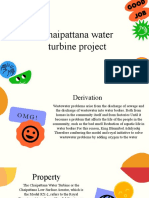 Chaipattana Water Turbine Project