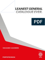 Portotecnica General Catalogue 2018 - Vacuum Cleaners