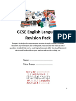English Language Revision Pack PDF