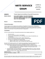 Parts Service Gram: LJ016R01 (E)