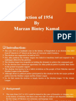 Election of 1954 by Marzan Bintey Kamal