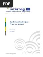 Guidelines For Project Progress Report: June 2017