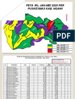 Peta Irl Jan-Mei 2020 Per Puskesmas Kab. Ngawi: Karanganyar