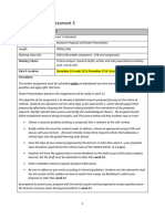 Guidelines For Assessment 3 Fall 2019