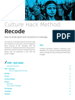 Culture Hack Method RECODE 1.0 TR Archive